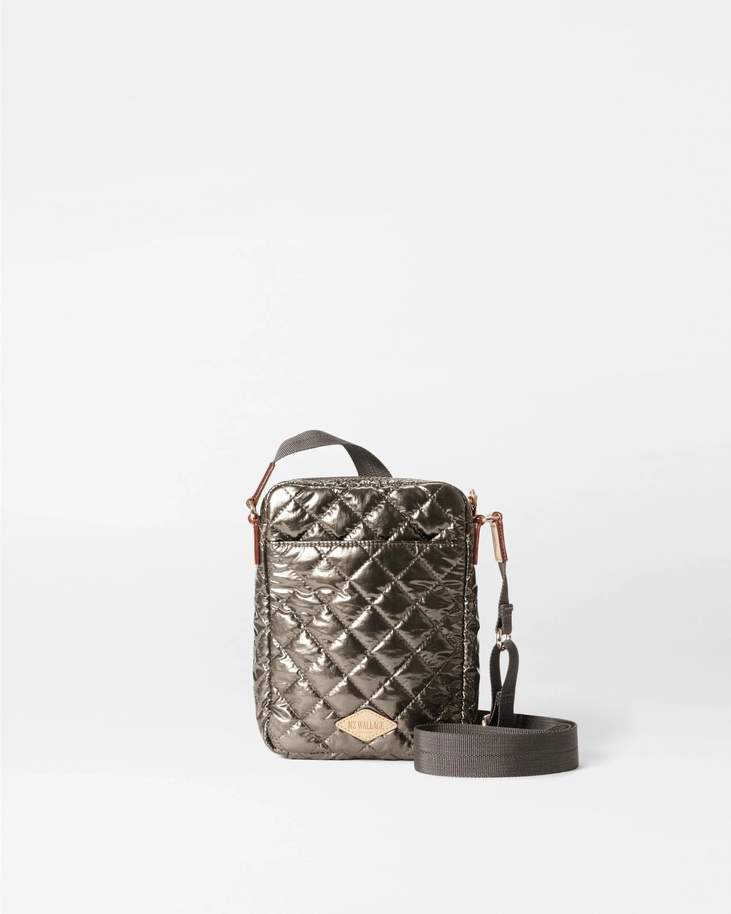 Moondust Metallic Lacquer Metro Crossbody 5 Moondust Metallic Lacquer Metro Crossbody - Image 3