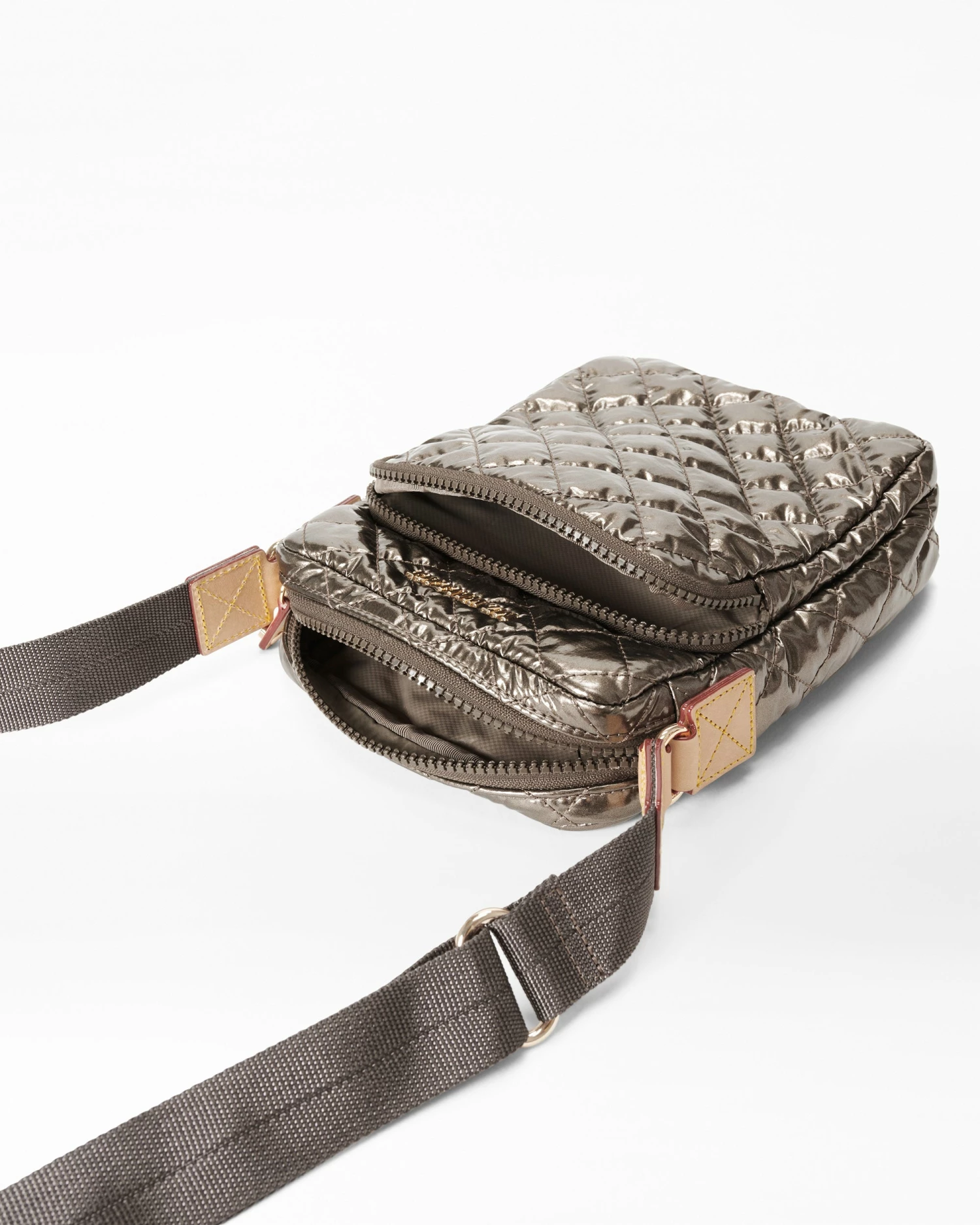 Moondust Metallic Lacquer Metro Crossbody 6 Moondust Metallic Lacquer Metro Crossbody - Image 4