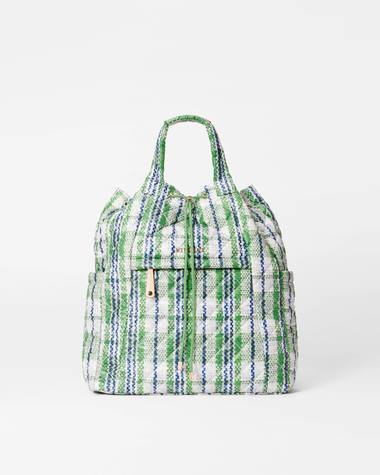 Spring Plaid Metro Convertible Backpack 2 Spring Plaid Metro Convertible Backpack