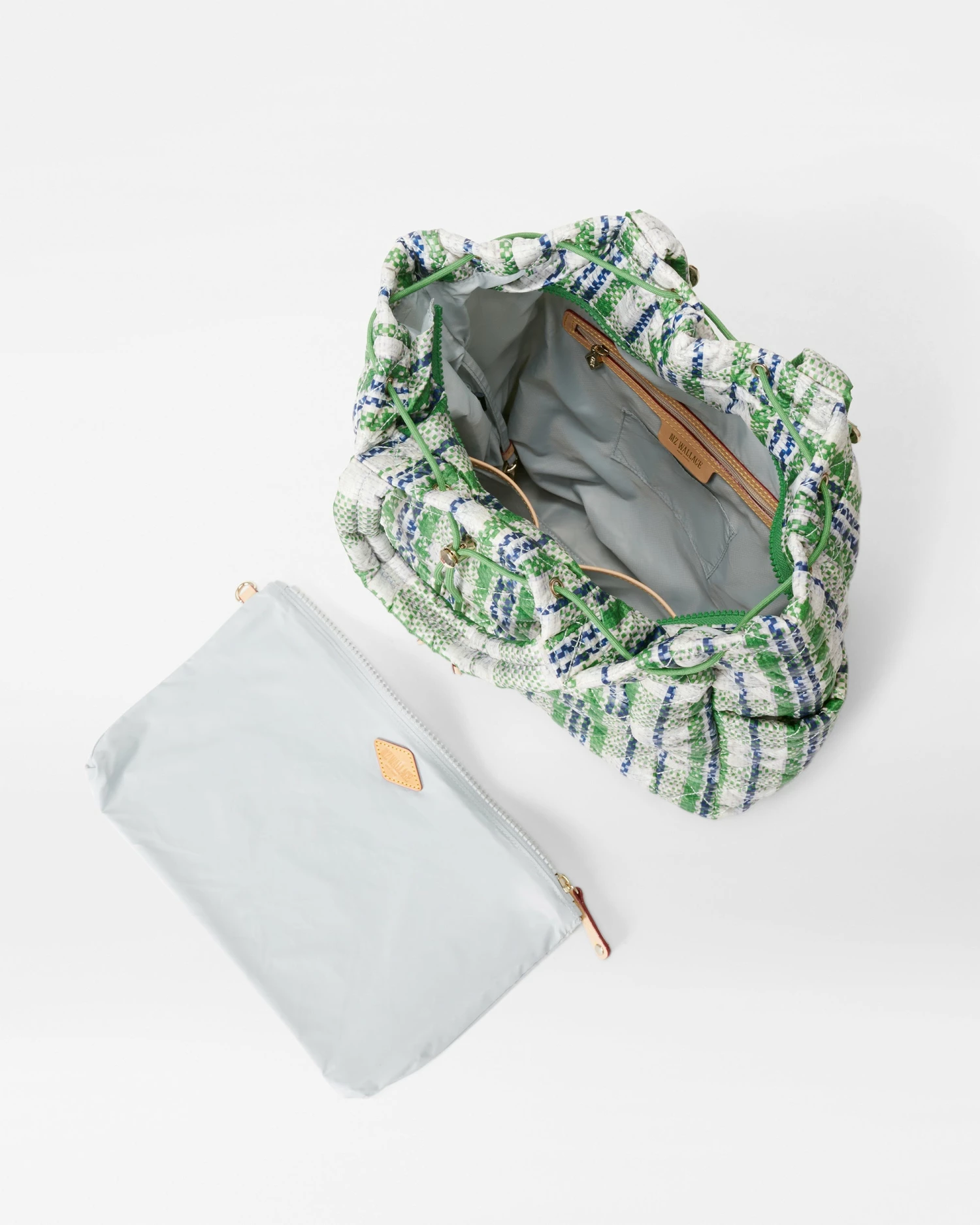 Spring Plaid Metro Convertible Backpack 7 Spring Plaid Metro Convertible Backpack - Image 6