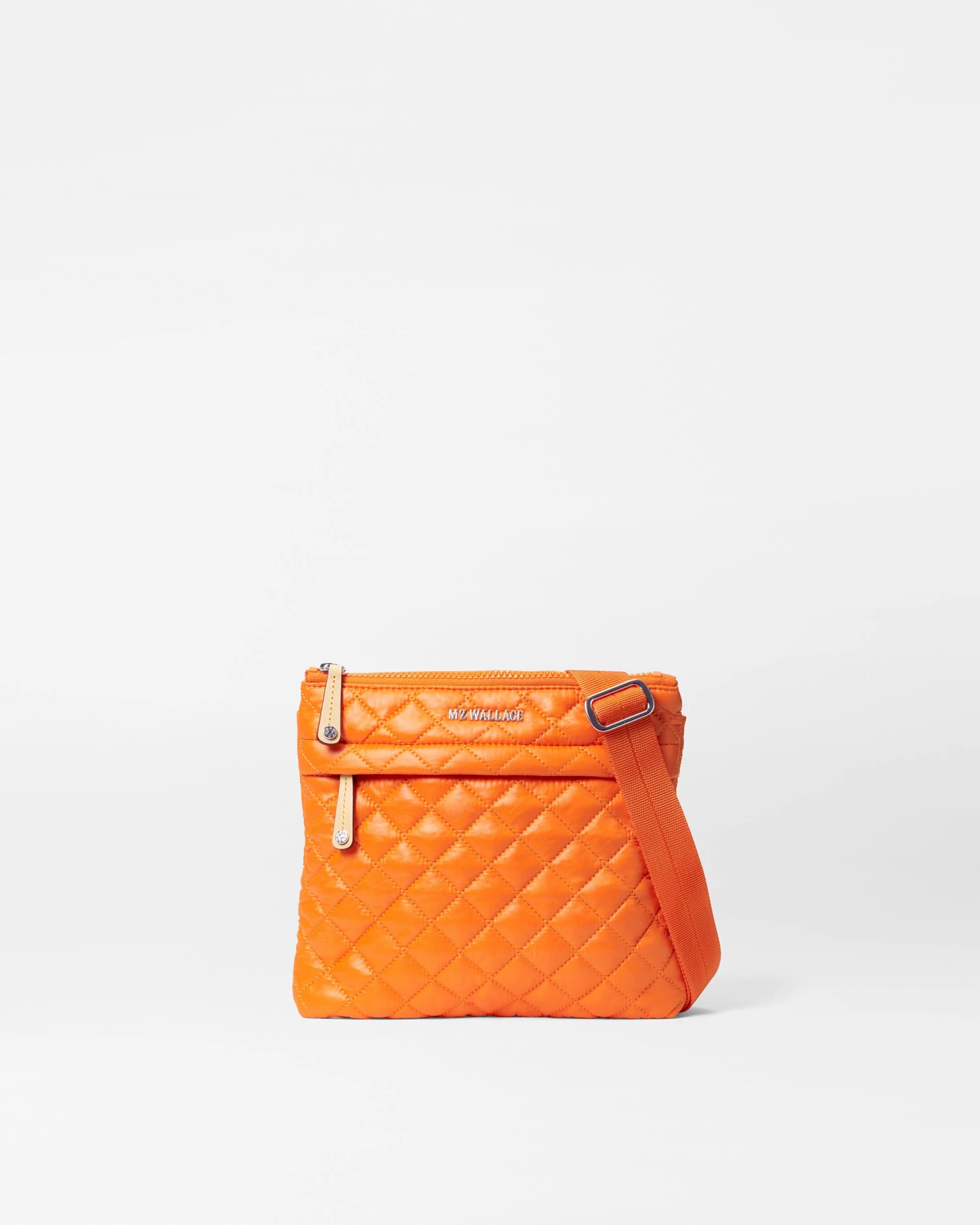 Tangerine Metro Flat Crossbody 4 Tangerine Metro Flat Crossbody - Image 2