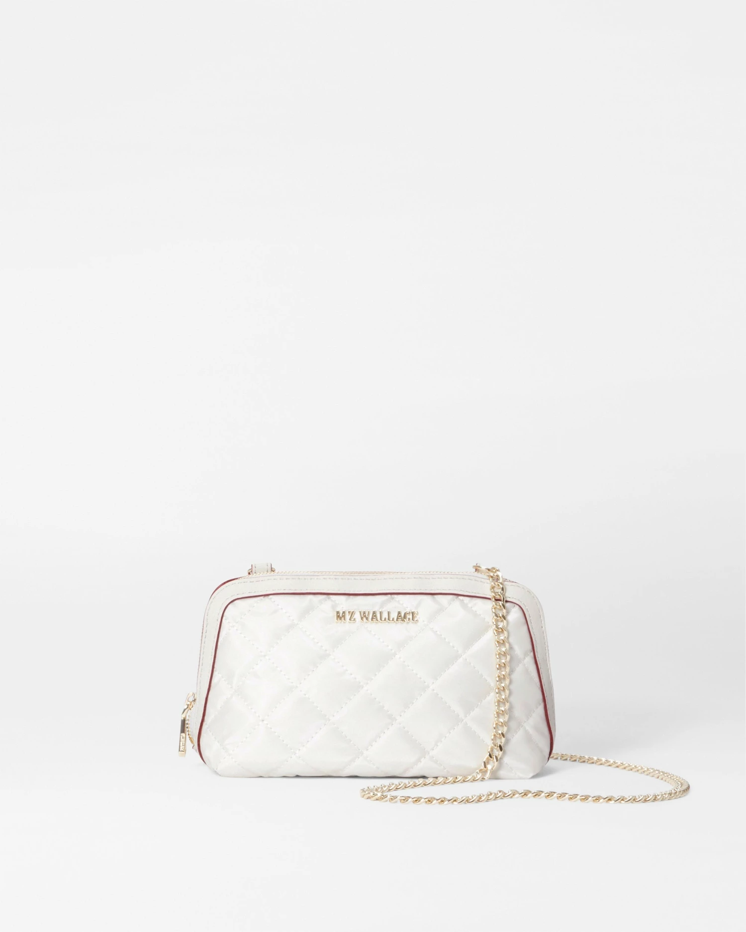 Pearl Metallic Small Emily Crossbody 3 Pearl Metallic Small Emily Crossbody