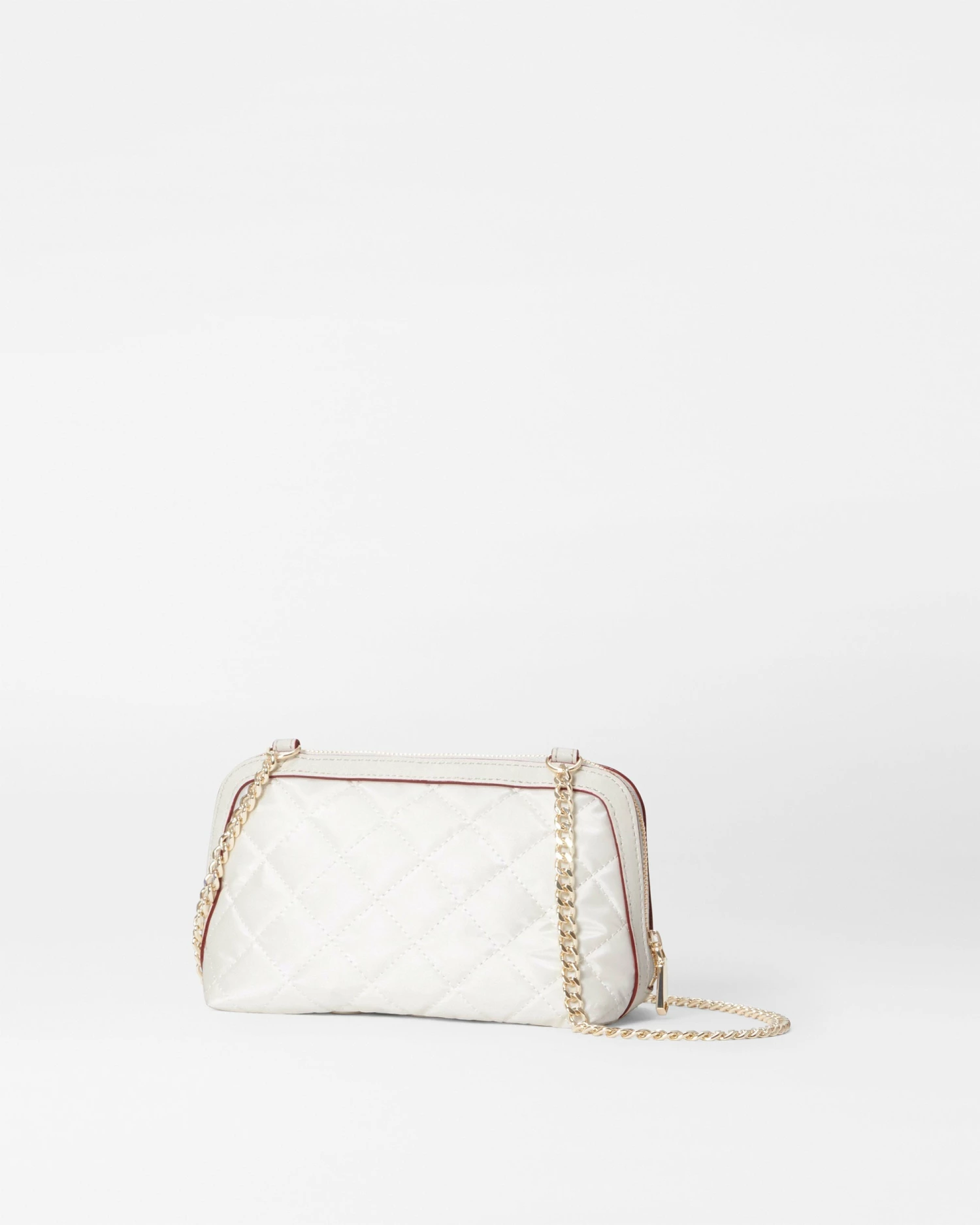 Pearl Metallic Small Emily Crossbody 5 Pearl Metallic Small Emily Crossbody - Image 3