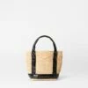 Raffia/Black Lacquer Mini Raffia Tote -TRAVELPRO Sales 1473N1946 A1