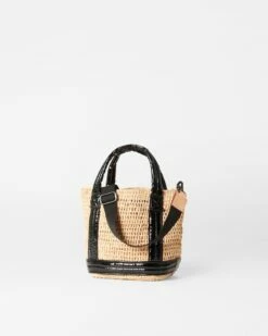 Raffia/Black Lacquer Mini Raffia Tote 8 Raffia/Black Lacquer Mini Raffia Tote -TRAVELPRO Sales 1473N1946 A2