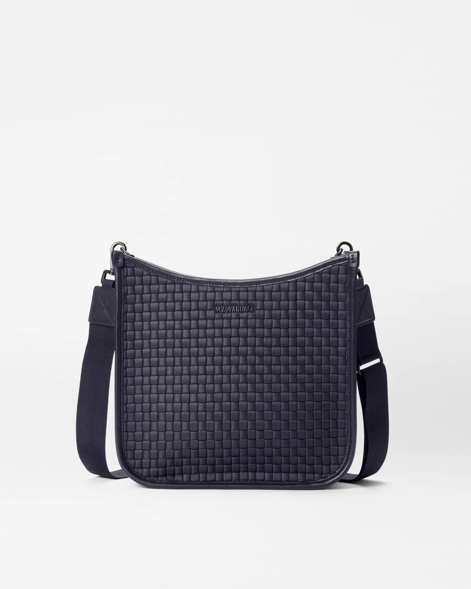 Black Woven Box Crossbody 3 Black Woven Box Crossbody