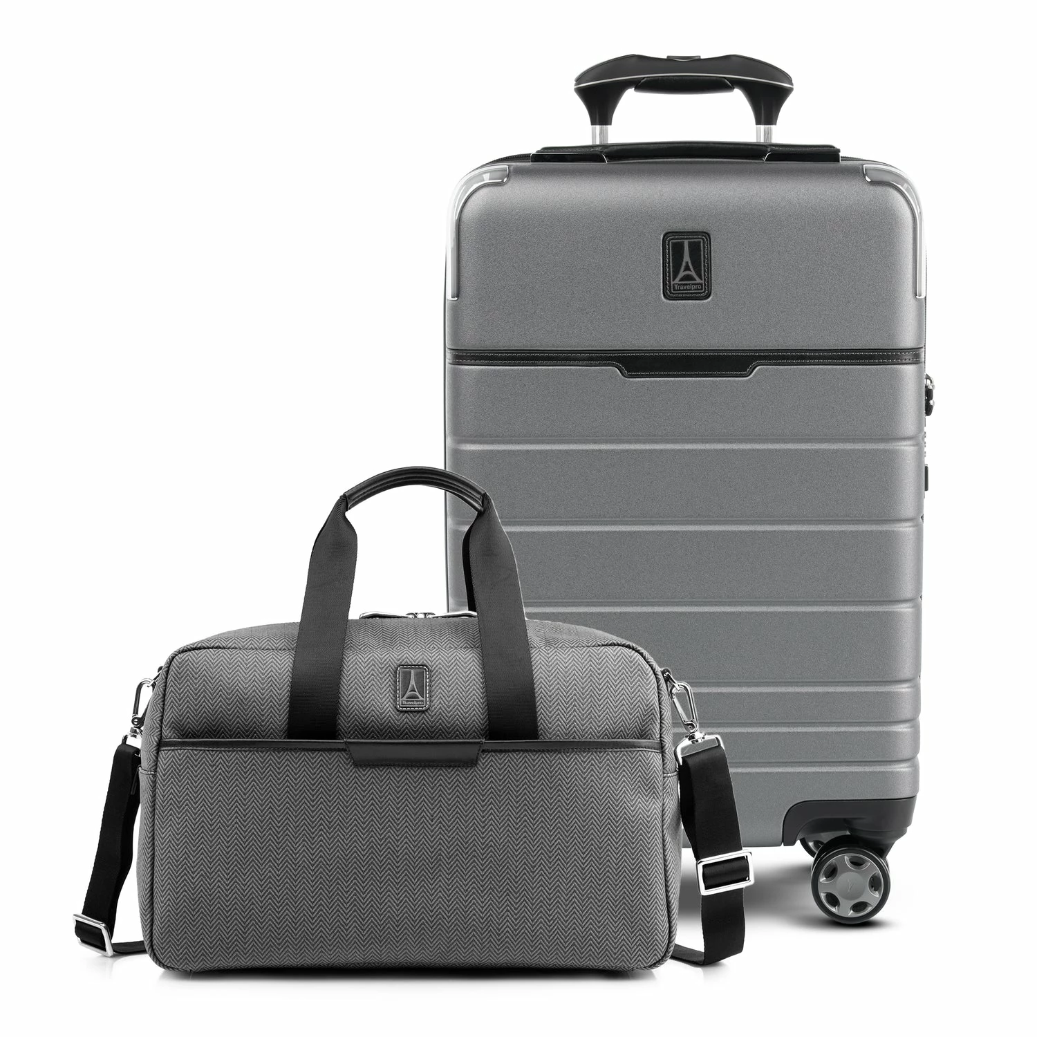Travelpro® X Travel + Leisure Carry-on Spinner And UnderSeat Tote Luggage Set 3 Travelpro® X Travel + Leisure Carry-on Spinner And UnderSeat Tote Luggage Set