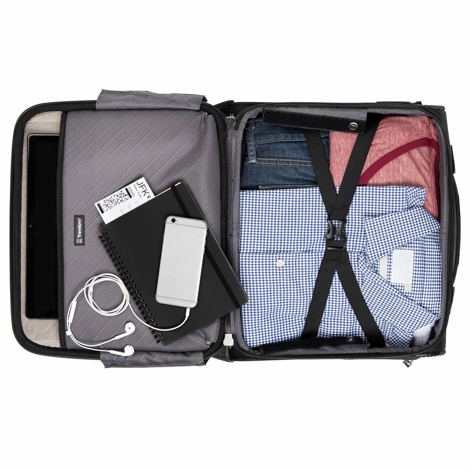 Travelpro Crew™ VersaPack™ Carry-On Rolling Tote 15 Travelpro Crew™ VersaPack™ Carry-On Rolling Tote - Image 13