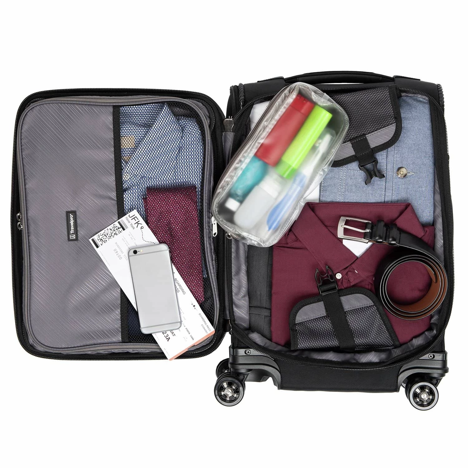 Travelpro Crew™ VersaPack™ Global Carry-On Expandable Spinner 9 Travelpro Crew™ VersaPack™ Global Carry-On Expandable Spinner - Image 7