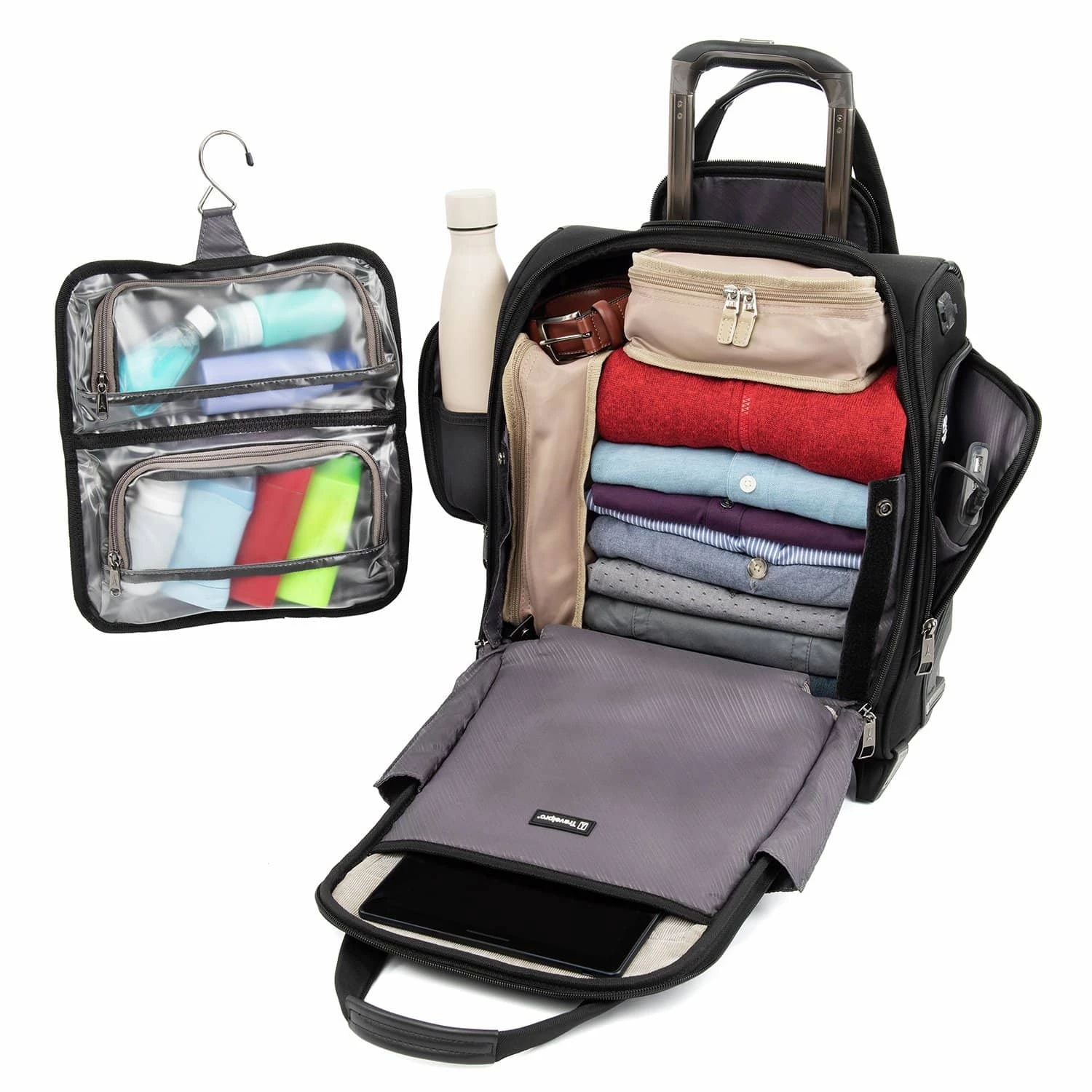 Travelpro Crew™ VersaPack™ Rolling UnderSeat Carry-On 4 Travelpro Crew™ VersaPack™ Rolling UnderSeat Carry-On - Image 2